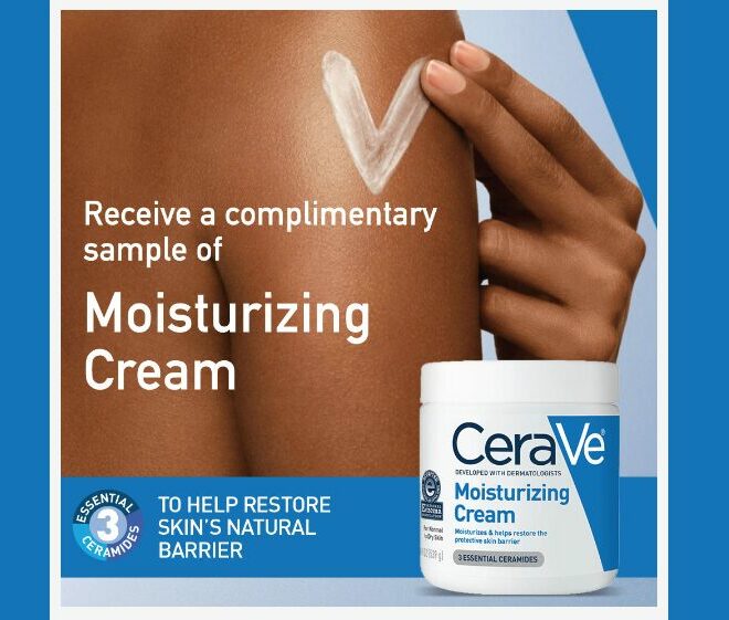 Try CeraVe Moisturizing Cream for Free Today!